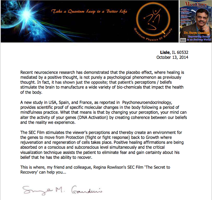 Dr. Surya M. Ganduri, Ph. D.